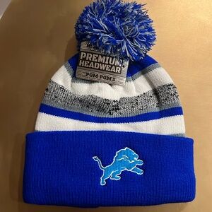 DETROIT LIONS NFL premium headwear NWT
